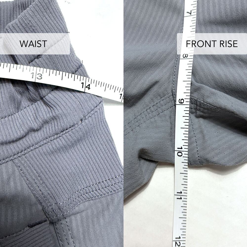 Lululemon Dance Studio Pants Gray Size 6 Drawstring Ruched Hem - Picture 13 of 14